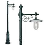 Tuinverlichting klassiek Merano Lantaarnpaal Groen, Verzenden, Staande lamp, 50 tot 250 watt, Nieuw