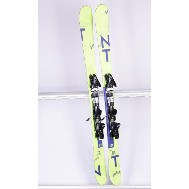 ② 171 freestyle skis SALOMON TNT, green, twintip Salomon Z1