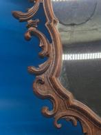 Wandspiegel – Barockstil – geschnitztes Holz – naturbelassen