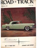 1955 ROAD AND TRACK MAGAZINE DECEMBER ENGELS, Livres, Autos | Brochures & Magazines, Ophalen of Verzenden
