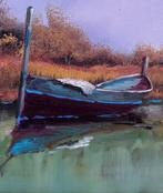 Guido Borelli - la barca viola