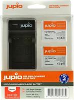 Jupio Kit: 2x Battery NB-6LH + USB Single Charger, Verzenden, Nieuw