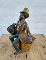 Bernhard Bloch - Tabakspot - Barbotine geglazuurd - Tabakpot, Antiek en Kunst