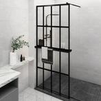 vidaXL Inloopdouchewand met schap 100x195 cm ESG-glas, Verzenden, Nieuw