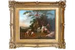Jacques Sébastien Leclerc (1734-1785) - Le repos de Diane, Antiek en Kunst