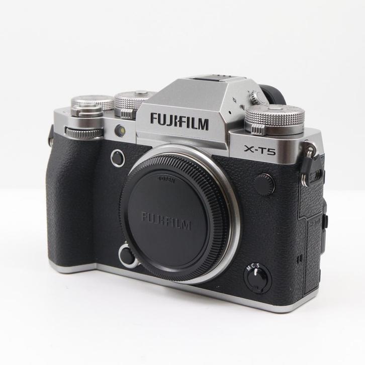 Fujifilm X-T5 body zilver | Tweedehands, Audio, Tv en Foto, Fotocamera's Digitaal, Zo goed als nieuw, Verzenden