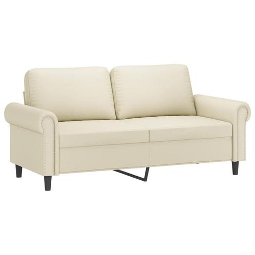 Kot-proof! Creme 2-zit zetel -55% (klein foutje, GROTE ko..., Huis en Inrichting, Zetels | Zetels, 150 tot 200 cm, 75 tot 100 cm