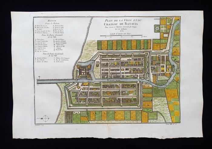 Azië - Indonesië, Jakarta, Java, Batavia; La Haye / P. de, Boeken, Atlassen en Landkaarten