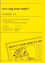 Toch nog leren lezen? Versie 1 leesdeel 13, Boeken, Verzenden, Nieuw