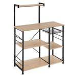 tectake Keukenrek Crawley 90x40x131,5cm - Industrieel licht, Huis en Inrichting, Verzenden, Nieuw