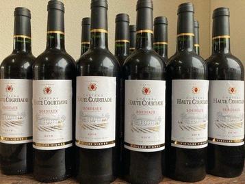 2018 Chateau Haute-Courtiade - Bordeaux - 12 Bouteilles beschikbaar voor biedingen