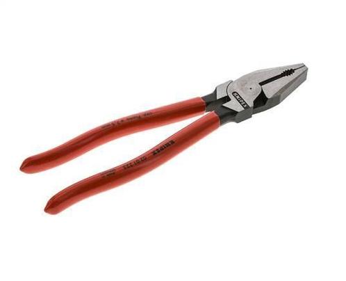 Knipex Krachtcombinatietang 225mm Met Kunststof Handgreep, Doe-het-zelf en Bouw, Gereedschap | Handgereedschap, Verzenden