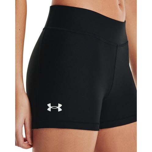 Under Armour Armour Mid Rise Shorty-BLK - Maat LG, Kleding | Dames, Broeken en Pantalons, Zwart, Nieuw, Maat 42/44 (L), Ophalen of Verzenden
