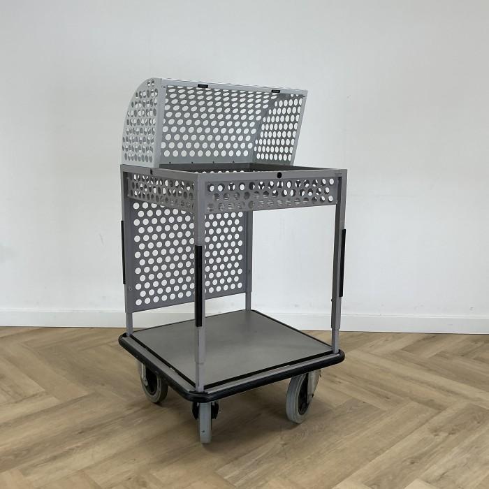 multifunctionele magazijnkar met 2 zwenkwielen, Articles professionnels, Aménagement de Bureau & Magasin | Entrepôt, Rayonnage & Stockage