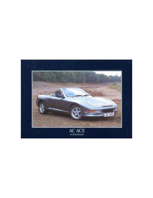 1993 AC ACE BROCHURE ENGELS, Boeken, Auto's | Folders en Tijdschriften, Ophalen of Verzenden