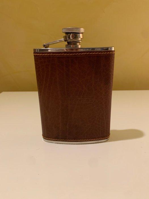 Flacon - Leder, Staal, Antiek en Kunst, Curiosa en Brocante