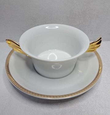 Rosenthal - Gianni Versace - Soepkom - Médaillon Méandre, Antiek en Kunst
