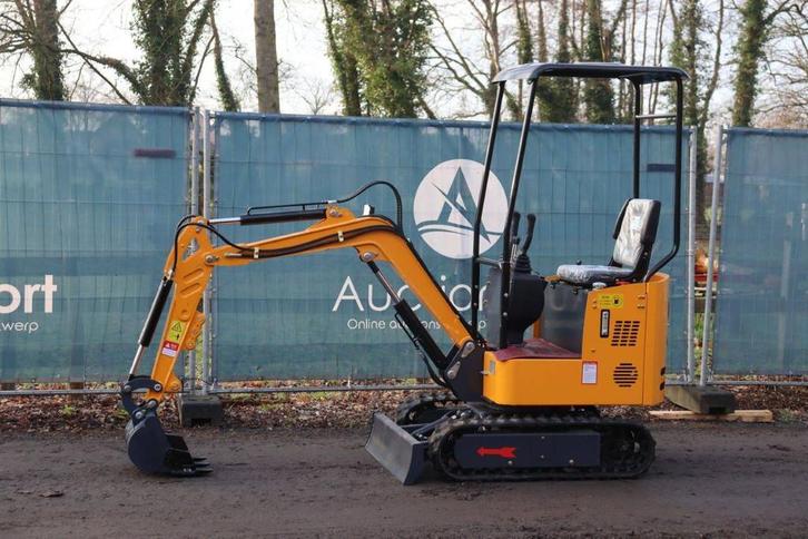 Veiling: Minigraver Koop HT10 Diesel 7kW 2025 Nieuw, Articles professionnels, Machines & Construction | Grues & Excavatrices, Enlèvement