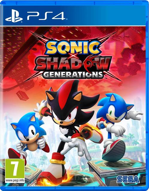Sonic x Shadow Generations-Standaard (PlayStation 4) NIEUW, Games en Spelcomputers, Games | Sony PlayStation 4, Ophalen of Verzenden