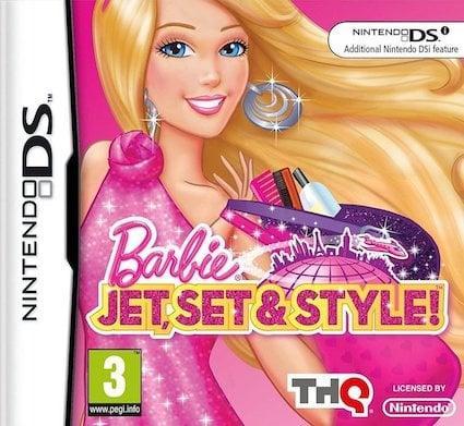 Barbie Jet, Set & Style (Losse Cartridge) (DS Games), Games en Spelcomputers, Games | Nintendo DS, Zo goed als nieuw, Ophalen of Verzenden