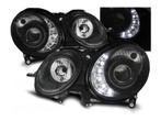 LED DRL Daylight Black koplampen geschikt voor Mercedes W211, Auto-onderdelen, Verlichting, Verzenden, Nieuw, Mercedes-Benz