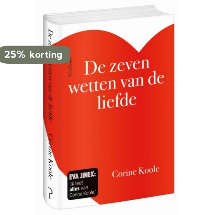 De zeven wetten van de liefde 9789044632590 Corine Koole, Boeken, Literatuur, Gelezen, Verzenden