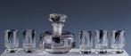 Karl Palda - Karaf (6) - Art-deco likeur set • 1930s - Glas