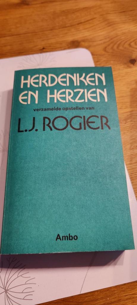 Herdenken en herzien 9789026302671 Rogier, Boeken, Overige Boeken, Gelezen, Verzenden