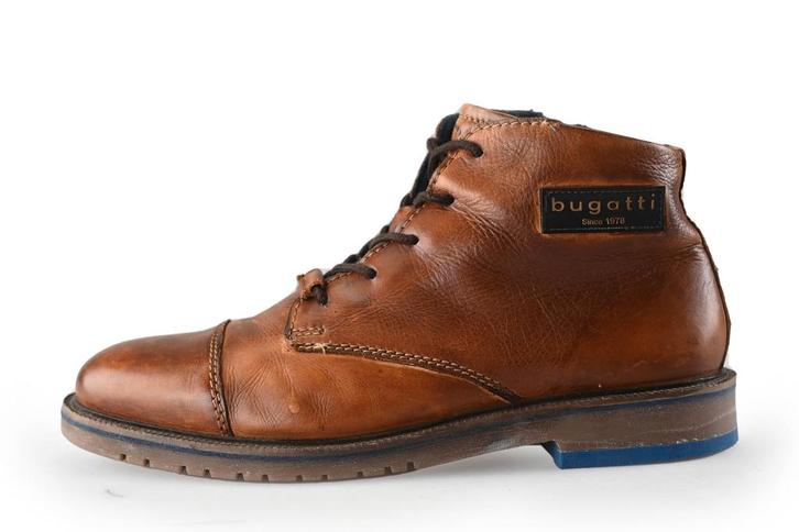 Bugatti Veterschoenen in maat 43 Bruin | 5% korting, Kleding | Heren, Schoenen, Bruin, Zo goed als nieuw, Veterschoenen, Verzenden