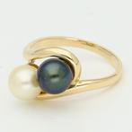 Ring - 18 karaat Geel goud - Parel, Nieuw