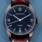 Georg Jensen Delta GMT Automatic 200M Black Case and Dial -