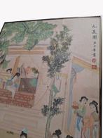 Classical Chinese Court Ladies in Garden Scene -, Antiquités & Art