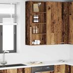 vidaXL Hangkast met opslag Oudhout 40 x 29,5 x 100 cm, Verzenden, Nieuw