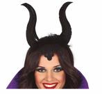 Halloween Haarband Hoorn, Verzenden, Nieuw