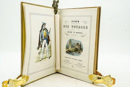 Paul Jouhanneaud - Album des voyages anciens et modernes -, Antiek en Kunst, Antiek | Boeken en Manuscripten