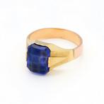 Ring - 18 karaat Geel goud, Roségoud - Saffier, Handtassen en Accessoires, Ringen, Nieuw