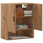 vidaXL Wandkast 60x31x70 cm bewerkt hout artisanaal, Huis en Inrichting, Verzenden, Nieuw