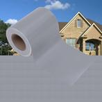 vidaXL Tuinscherm 35x0,19 m PVC mat lichtgrijs, Tuin en Terras, Tuinhekken en Hekwerk, Verzenden, Nieuw
