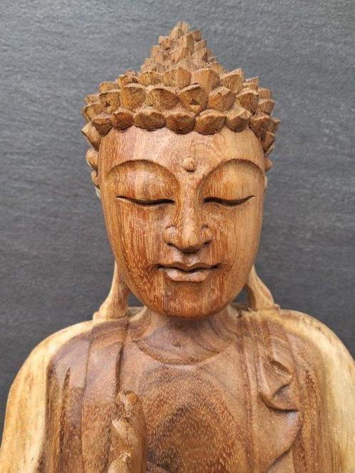 bouddha en bois/fait main - Bouddha - Indonésie (Sans Prix, Antiek en Kunst, Kunst | Niet-Westerse kunst