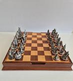 Schaakspel - De Danbury Mint Armada schaakset. - Tin, Antiek en Kunst