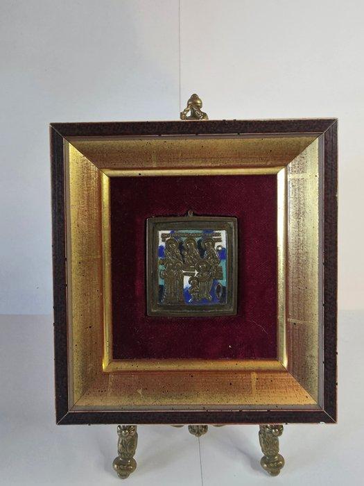 Reis-icoon - i Santi Martiri Quriaqos (Ciriaco) e Giulitta -, Antiek en Kunst, Kunst | Niet-Westerse kunst