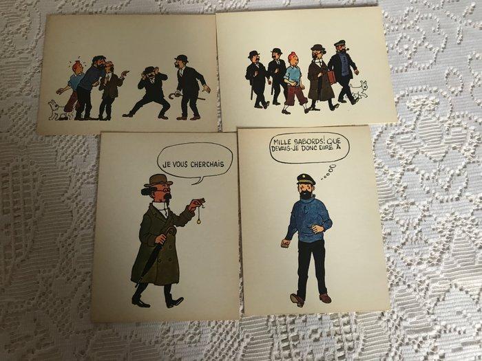 Tintin - 25 Various merchandise objects - Éditions, Boeken, Stripverhalen