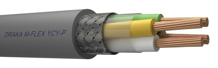 Draka M-Flex YCY-P Afgeschermde Besturingskabel 2x2x0.5 -, Doe-het-zelf en Bouw, Elektriciteit en Kabels, Verzenden