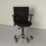 Interstuhl A122 bureaustoel, zwart, 2D armleggers, Ophalen of Verzenden