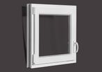 PVC raam draai kiep b80xh70 cm wit, Nieuw, Dubbelglas, 80 tot 120 cm, Ophalen of Verzenden