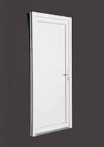 PVC Deur vol paneel basic b98xh200 cm wit L, Doe-het-zelf en Bouw, 80 tot 100 cm, Nieuw, Ophalen of Verzenden, Buitendeur
