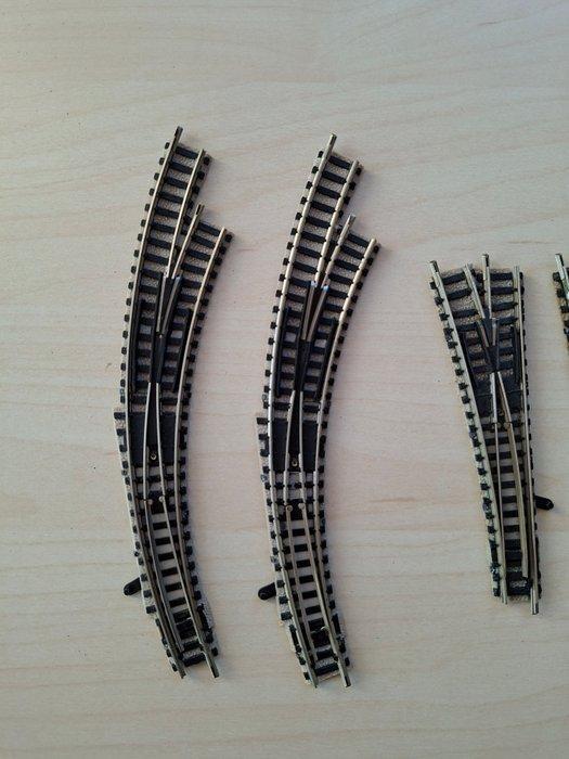 Fleischmann N - 9100 serie - Modeltreinsporen (11) - Wissels, Hobby en Vrije tijd, Modeltreinen | N-Spoor