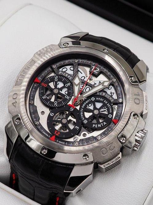 Pierre DeRoche - TNT Chrono Penta - Zonder Minimumprijs -, Handtassen en Accessoires, Horloges | Heren