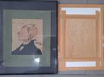 Jacques Ochs (1883–1971) - Originele aquarellen: karikatuur