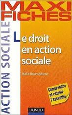Le droit en action sociale  Boumédiene, Malik  Book, Boumédiene, Malik, Verzenden
